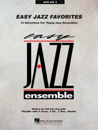 EASY JAZZ FAVORITES ALTO SAX 2 YOUNG JAZZ ENSEMBLE