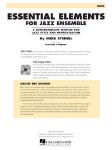 ESSENTIAL ELEMENTS FOR JAZZ ENSEMBLE BASS+ AUDIO ACCESS