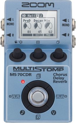 ZOOM KITARSKI PROCESOR MULTISTOMP CHORUS/DELAY/REVERB MS-70CDR