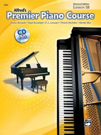 ALFRED'S PREMIER PIANO COURSE 1B + AUDIO ACCESS