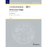 HOSOKAWA:THREE LOVE SONGS FOR VOICE AND ALTO SAXOPHONE
