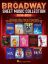 BROADWAY SHEET MUSIC COLLECTION 2018-2024 PVG