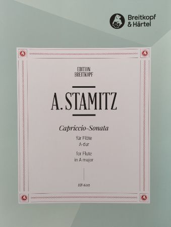 STAMITZ A.:CAPRICCO-SONATA A-DUR FLUTE SOLO