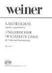 WEINER:UNGARISCHER HOCHZEITS-TANZ OP.21/b VIOLIN MIT KLAVIER
