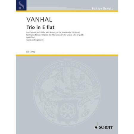 VANHAL:TRIO IN E FLAT OP.20/5
