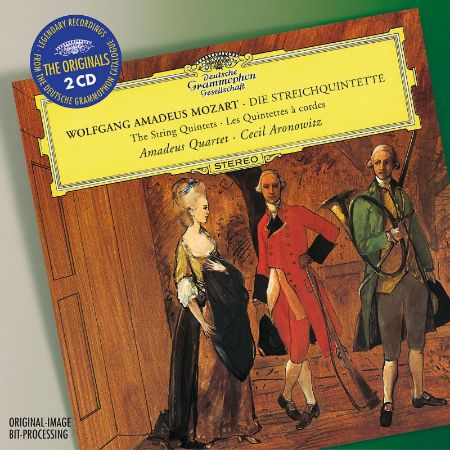MOZART:STRING QUINTETS/AMADEUS QUARTET