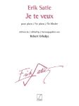 SATIE:JE TE VEUX FOR PIANO