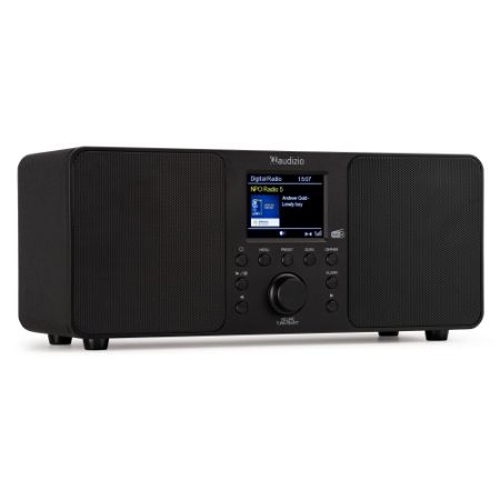 AUDIZIO Genua Stereo Radio DAB+/ BT Black