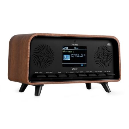 AUDIZIO Desio DAB+ Radio Dark Wood