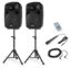 VONYX AKTIVNI ZVOČNIK VPS102A Plug & Play 600W set s stojalom in mikrofonom