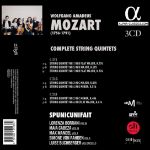 MOZART:6 STRING QUINTETS 3CD
