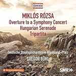 ROZSA:OVERTURE TO A SYMPHONY CONCERT OP.26A