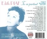 EDITH PIAF TU ES PARTOUT ORIGINAL 1935-1947