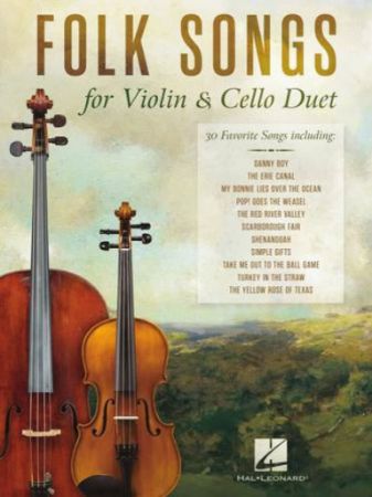 FOLK SONGS FOR VIOLIN & CELLO DUET