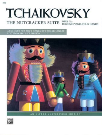 TCHAIKOVSKY:THE NUTCRACKER SUITE OP.71a FOR ONE PIANO ,FOUR HANDS