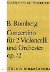 ROMBERG:CONCERTINO FUR 2 VIOLONCELLI UND ORCHESTER OP.72 SCORE