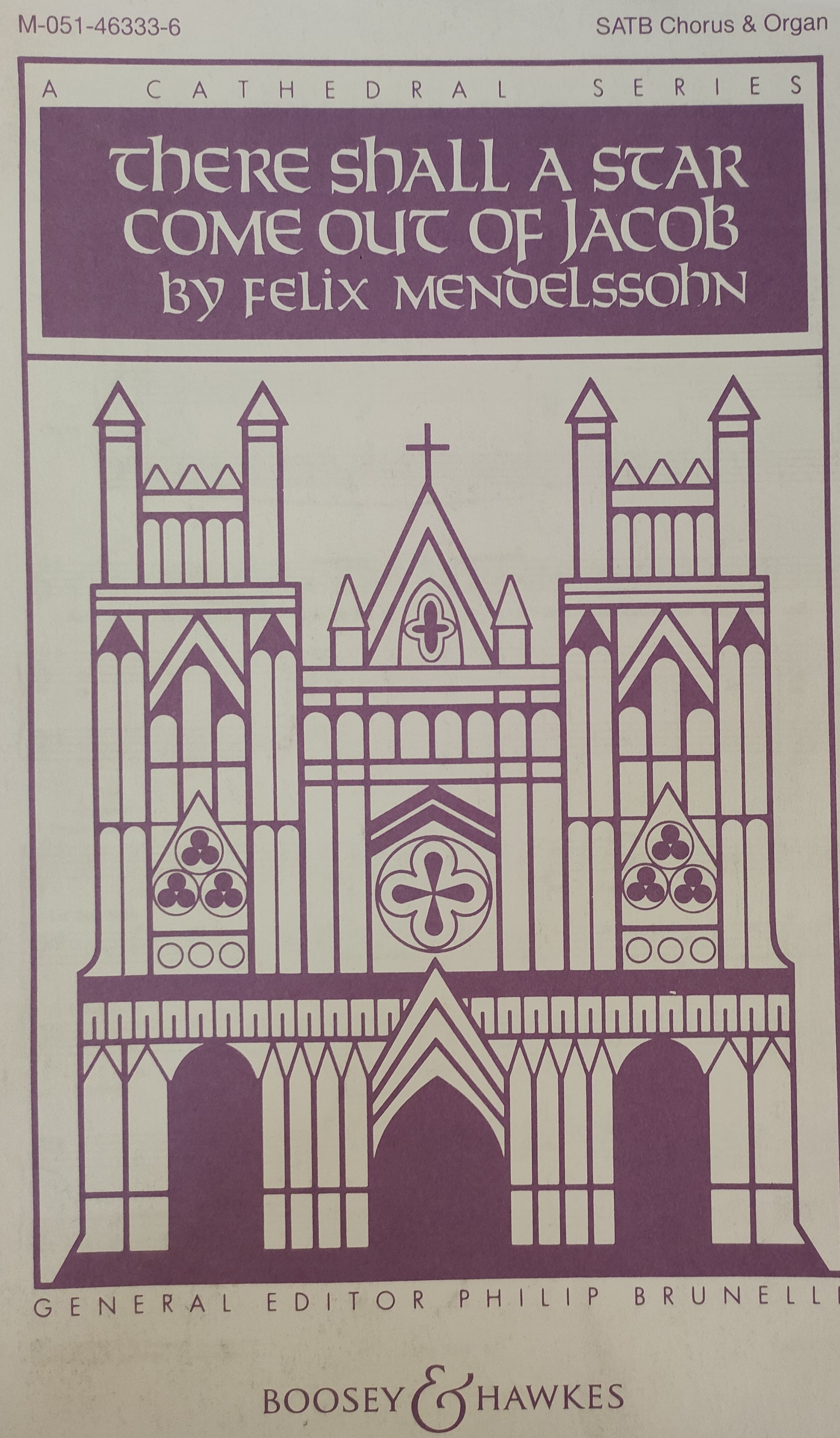 MENDELSSOHN:THERE SHALL A STAR CO.SATB