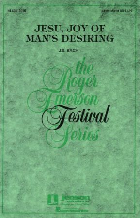 BACH J. S.:JESU, JOY OF MANS DESIRING 