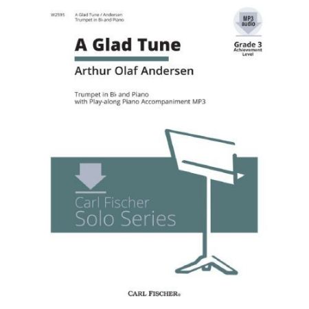 ANDERSEN:A GLAD TUNE TRUMPET AND PIANO + MP3 AUDIO