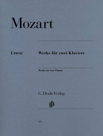MOZART:WORKS FOR TWO PIANOS
