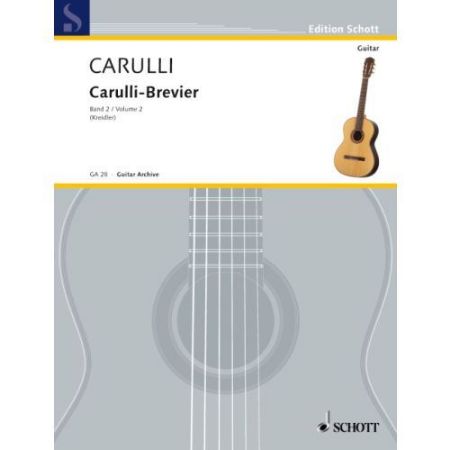 CARULLI:CARULLI-BREVIER VOL.2 (KREIDLER) GUITAR