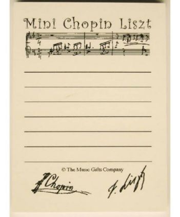 DP MINI CHOPIN LISZT SAMOLEPILNI BLOKEC