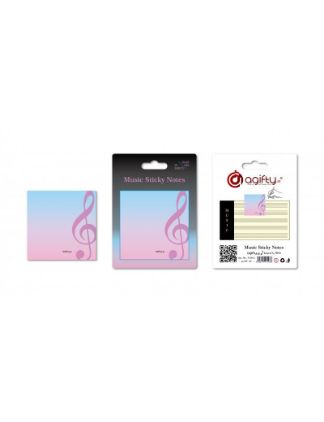 DP SAMOLEPILNI BLOKEC VIOLINSKI KLJUČ PINK