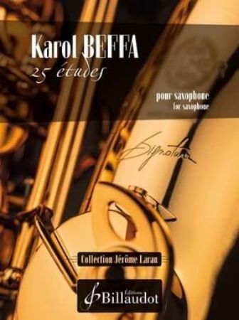 BEFFA:25 ETUDES FOR SAXOPHONE