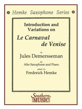 DEMERSSEMANN:INTRODUCTION AND VARIATIONS ON LE CARNAVAL DE VENISE ALTOSAX&PIANO