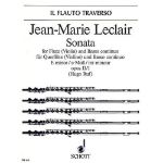 LECLAIR:SONATA E-MOLL OP.2/1 FLUTE(VIOLIN) AND PIANO