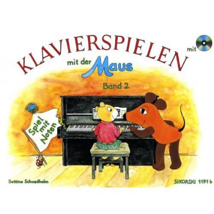 SCHWEDHELM:KLAVIERSPIELEN MIT DER MAUS BAND 2 +CD