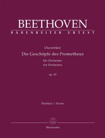 BEETHOVEN:OUVERTURE PROMETHEUS OP.43 FULL SCORE