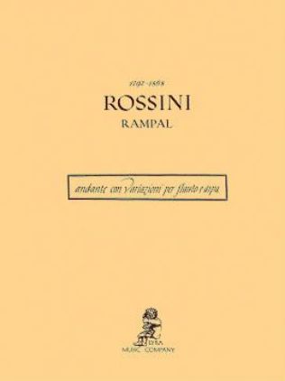 ROSSINI/RAMPAL:ANDANTE CON VARIAZIONI PER FLAUTO E ARPA
