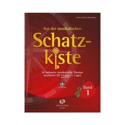 HOLZER-RHOMBERG:AUS DER MUSIKALISCHEN SCHATZKISTE BAND 1 + AUDIO ONLINE