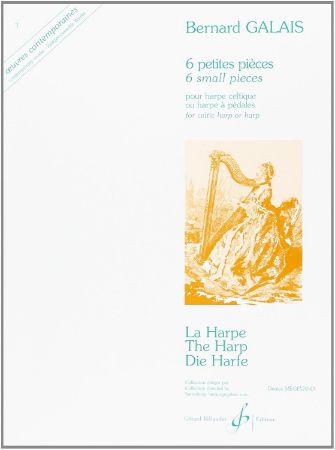 GALAIS:6 PETIT PIECES FOR CELTIC HARP OR HARP