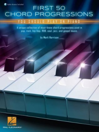 HARRISON:FIRST 50 CHORD PROGRESSIONS + AUDIO ACCESS