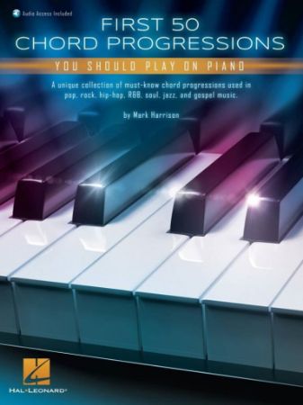 HARRISON:FIRST 50 CHORD PROGRESSIONS + AUDIO ACCESS