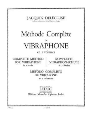 DELECLUSE J.:METHODE COMPLETE VIBRAPHONE  1