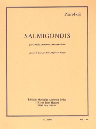 PETIT P:SALMIGONDIS PERCUSSION ET PIANO