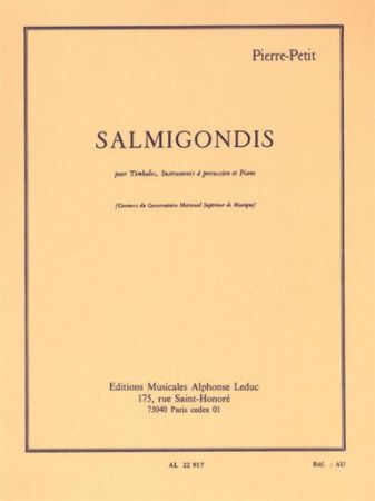 PETIT P:SALMIGONDIS PERCUSSION ET PIANO