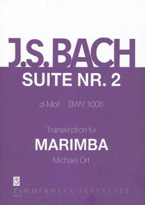 BACH J.S.:SUITE NR.2 BWV 1008 MARIMBA
