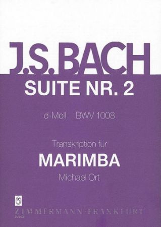 BACH J.S.:SUITE NR.2 BWV 1008 MARIMBA