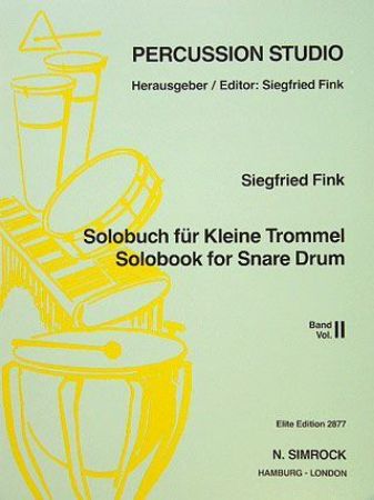 FINK:SOLOBUCH FOR SNARE DRUM II