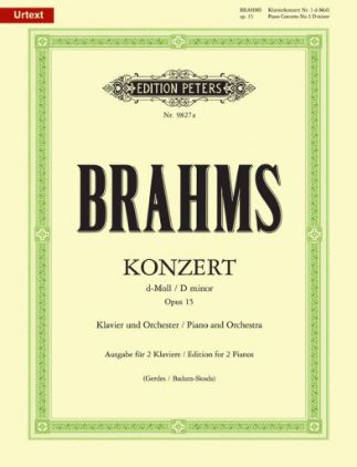 BRAHMS:KONZERT KLAVIER D-MOLL OP.15 EDITION FOR 2 PIANOS