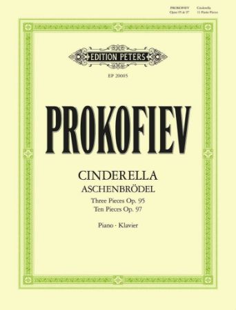 PROKOFIEV:CINDERELLA OP.95 & 97 FOR PIANO