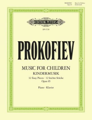 PROKOFIEV:MUSIC FOR CHILDREN OP.65 FOR PIANO