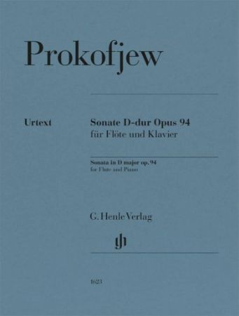 PROKOFJEW:SONATA D-DUR OP.94 FLUTE AND PIANO