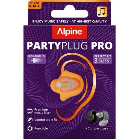 Čepki za ušesa Alpine PartyPlug Pro transparent