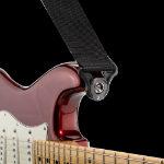 PAS ZA KITARO PLANET WAVES Auto Lock Polypro Guitar Strap bk