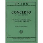 HAYDN:CONCERTO IN F MAJOR H.XVIIIFI FOR TWO PIANO VERSION